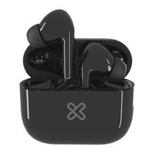 Klip Xtreme - True wireless earphones - Para Phone / Para Portable electronics / Para Tablet - Wireless - 15Hrs Display Black