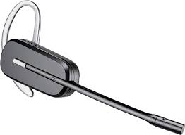 Poly CS540A - CS540 Series - auricular - en oreja - convertible - DECT - inalámbrico - negro