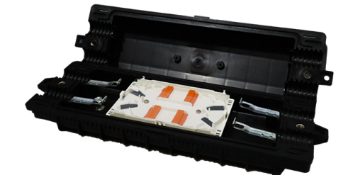 FIB-KTH98HC24 - TEKLINK CAJA DE EMPALME FIBRA CIERRE HORIZONTAL 24 HILOS 2 ENTRADAS Y 2 SALIDAS