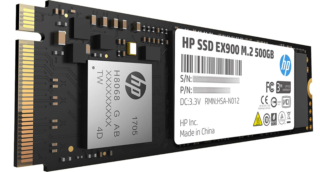 2YY44AA#ABB - HP Hewlett Packard 2YY44AA#ABB Unidad flash interna SSD EX900-500GB M.2 2280 NVMe PCIe
