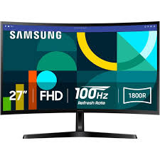MONITOR SAMSUNG 27″ (S27D366GAN) CURVO FHD 100HZ VGA/HDMI NEGRO