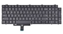 Teclado Dell Latitude 5520 Español Negro Empotrado  Retroiluminado (1A)