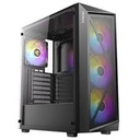 Antec - Case - AX67 ARGB Negro Mid Tower