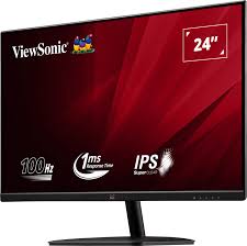 Viewsonic monitor - 24" - 1920 x 1080 - IPS - HDMI / VGA - Black