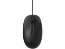 HP 125 - Ratón - cableado - USB - negro - Smart Buy