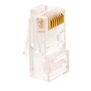 Nexxt Solutions Infrastructure - Modular Plug Termination Link - Cat6A - Packaged Quantity: 1 - 90 grados