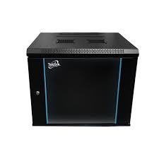 GABINETE CERRADO DE PARED COMPACTO DESARMADO   50KG - 60CMS X 45CMS  X 50CMS ALTURA 9U TEKLINK
