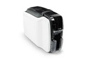 Zebra ZC100 - Impresora de tarjetas de plástico - color - transferencia térmica / sublimación de tinte - CR-80 Card (85.6 x 54 mm) - 300 ppp - hasta 700 tarjetas/hora (monocromo) / hasta 150 tarjetas/hora (color) - capacidad: 100 tarjetas - USB 2.0