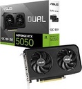ASUS - DUAL-RTX5050-O8G - PCI EXPRESS 5.0 - NVIDIA - Nvidia GeForce RTX 5050 - HDMI / DisplayPort