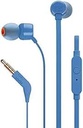 JBL - Headphones - T110 Wired In-ear Blue (S. Ame