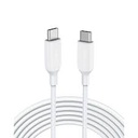 Anker - Charge/Sync cable - USB-C to USB-C - 1m - White