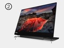 Lenovo ThinkVision M14t Gen2 - 14" - 2240 x 1400 - IPS - DisplayPort / USB-C