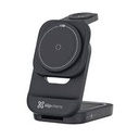 Klip Xtreme - Car wireless charging holder - 15 Watt - 24 pin USB-C - Cellular phone / Wireless earbuds / Apple AirPods / Apple Watch - Wireless - Para Smartphones - Vacuum Articulated
