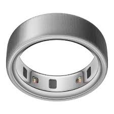 Oura - Ring 4 Brushed Silver 11 Set