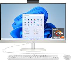HP 27-cr0273la - AMD Ryzen 7 7730U / 4.5 GHz - DDR4 SDRAM - 512 GB HDD - AMD Radeon - FreeDOS - white - Spanish