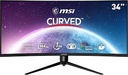 MSI - Curved Screen - 34" - 3440 x 1440 - HDMI / DisplayPort