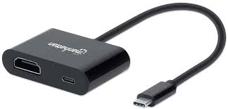 153416-Convertidor USB-C a HDMI con puerto PD