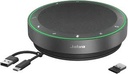 Jabra Speak2 75 UC - Altavoz manos libres - Bluetooth - inalámbrico, cableado - USB-A, USB-C - gris oscuro - Certificado para salas de Zoom, Certificado por Zoom, Certificado por Alcatel-Lucent, Certificado por Avaya, Cisco Webex Certified, Certificado por Unify, Certificado por MFi, Certificado por Google Meet, Certificado por Amazon Chime, Certificado por Google Fast Pair