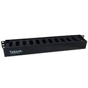 TEKLINK MTL-ORG-S1U-ORGANIZADOR CABLE HORIZONTAL RANURADO 1U - 1 LADO