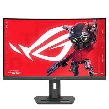 ASUS - LED-backlit LCD monitor - 27" - HDMI / USB-C - ROG Strix Curvo K 180hz 1ms DP