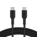 Belkin - Cable - VM PREM USBC-C CBL 5 BLK BRAID