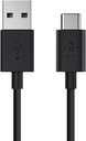Belkin - Cable - VM PREM 2.0 USBC-A CBL 5 SLV B