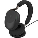 Jabra Evolve3 - Headphones - Wireless - Evolve3 85 MS Link390a Black