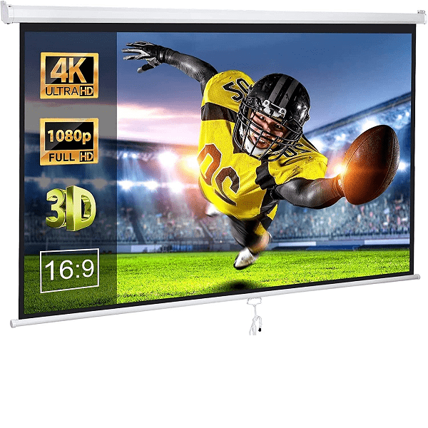 PANTALLA P/PROYECTOR 100" DE PARED 16:9 160°B07D283SD9