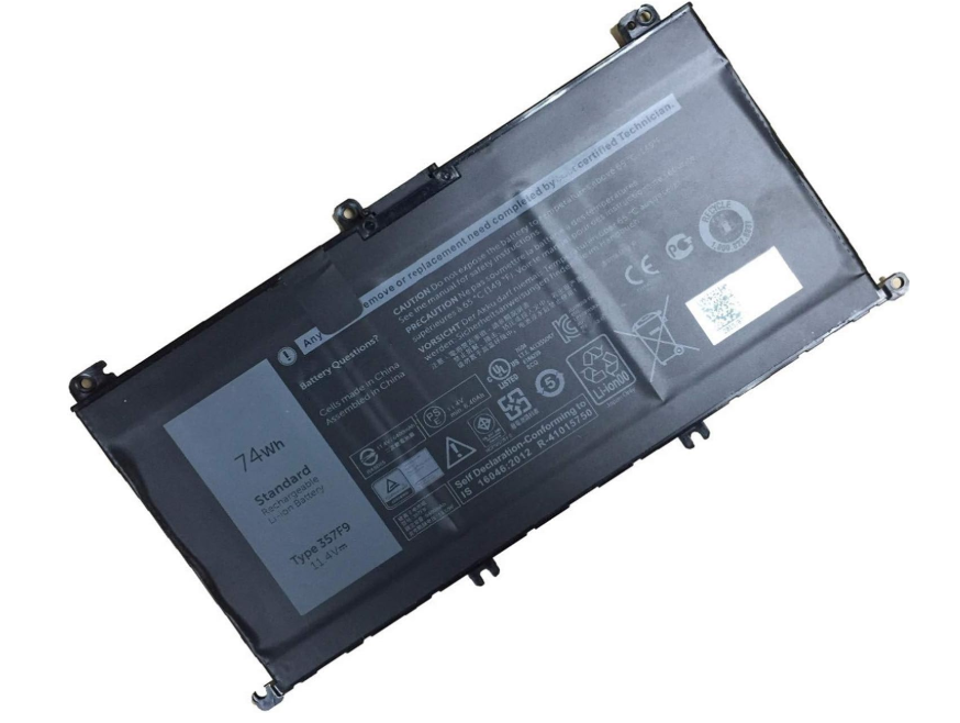 357F9 - Batería de repuesto para laptop 357F9 71JF4 0GFJ6 para Dell Inspiron (GENERICA)