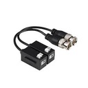 ZKT-ZK-CF800-Pareja de video Baluns TURBOHD 8MP / Soporta HD-TVI / AHD / CVI / CVBS / Audio por Coaxitron / Menu OSD. Iflux