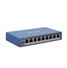 HIK-DS-3E1309P-EI-M-Switch PoE administrable. 8 puertos PoE 802.3af/at RJ45 de 10/100 Mbps. 1 puerto RJ45 de 10/100/1000 Mbps
