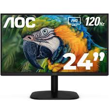 AOC 24B35H3 23.8"-PLANA FULL HD 1920 X 1080 120HZ IPS LED ADAPTIVE SYNC HDMI / VGA / 3.5MM NEGRO