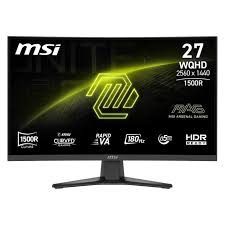 MSI MAG 275CQF E18 - 27" - 2560 x 1440 - HDMI / DisplayPort - WQHD