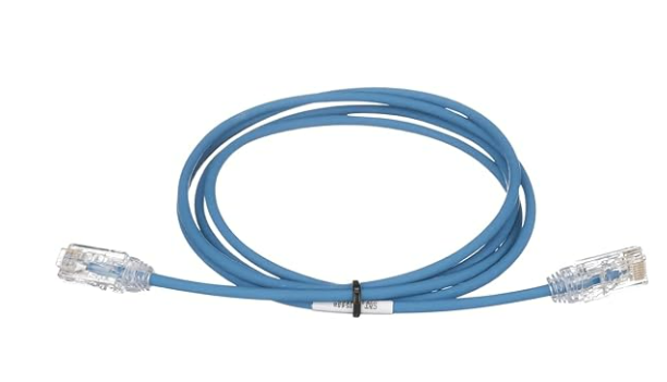 PATCH CORD CAT 6A 10/GB AZUL 28 AWG PANDUIT (7  FTS-2 MT), UTP28X7BU