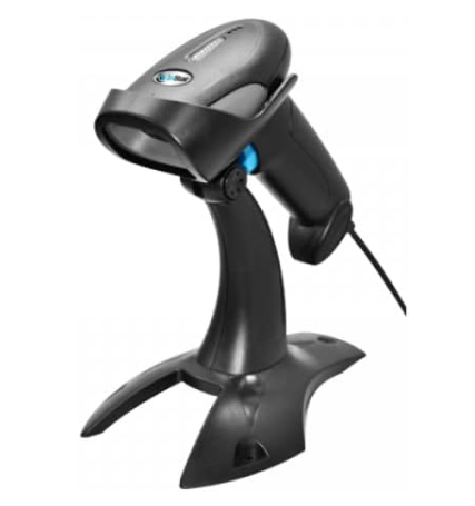 POS-SC410 - 3NSTAR Lector de código de barras y QR SC410 2D negro USB base de lectura automática incluida 60 marcos/segundo compatible con Win/Mac/Linux/Android/iOS