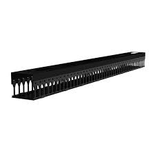 Nexxt Solutions Infrastructure - Rack cable management duct with cover - ORG Plastico
