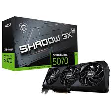 MSI - GeForce RTX 5070 12G SHADOW 3X OC - PCI Express - NVIDIA - NVIDIA GeForce RTX 5070