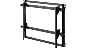 Hikvision DS-DN4655W/U - Kit de montaje (abrazadera) - para pantalla plana - acero laminado en frío - negro - interfaz de montaje: 600 x 400 mm - se puede instalar en la pared