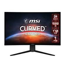MSI - LED-backlit LCD monitor - 24" - Curvo (FHD) 240Hz HDMI DP