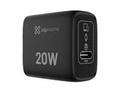 Klip Xtreme - Power converter / charger - 2500 Watt - 10 x 4 pin USB Type A / Power / 2 x 24 pin USB-C - Laptop / Macbooks / Notebook / Cellular phone / Tablet - Wall - Para Smartphones, tablets, small devices - 100W USB