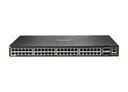 HPE Aruba 6200F 48G Class4 PoE 4SFP+ 370W Switch - Conmutador - L3 - Gestionado - 48 x 10/100/1000 (PoE+) + 4 x 1 Gigabit / 10 Gigabit SFP+ - montaje en rack - PoE+ (370 W) - 100 - 120/200 - 240 V CA