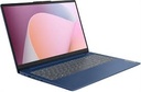 Lenovo IdeaPad 15AMN8 - Notebook - 16.6" - AMD Ryzen 5 40 / 4.8 GHz - DDR5 SDRAM - 16 GB - 512 GB SSD - AMD Radeon 610M Graphics - Windows 11 Home - Blue - 82XQ014LGJ
