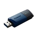Kingston - USB flash drive - USB 3.2 Gen 1 - DataTraveler Black/Blue
