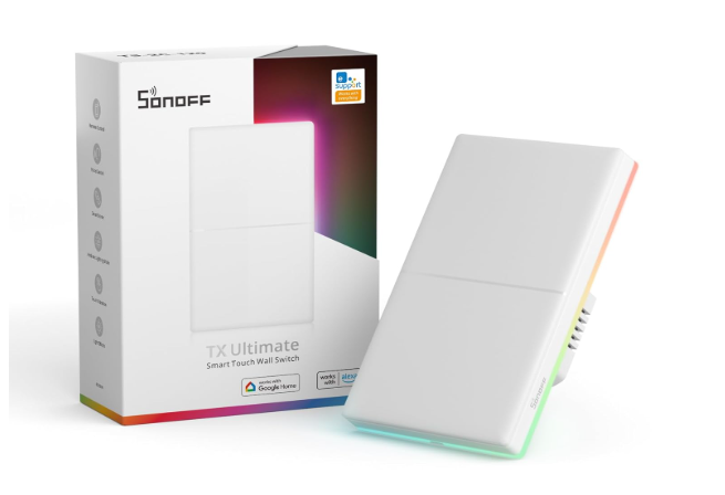 Sonoff T5-2C-120 Interruptor de pared Smart Touch WIFI