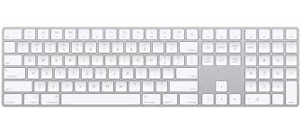 Apple - Keyboard - US English - Silver - MXCJ3LL/A