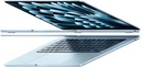 Apple MacBook Air - Notebook - 13" - Apple M5 - - - - 16 GB - 512 GB SSD - Apple M5 10-core - sky blue - 1-year warranty