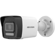 Hikvision 6MP Cámara de red tipo bullet fija inteligente híbrida con lente dual y ángulo ancho cosido - Audio bidireccional - Campo de visión de 180° - 6MP - luz estroboscópica - H.265+ - Focal fija de 2,8 mm - 3632 × 1632 - WDR de 120 dB - IP67