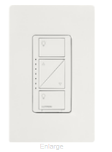 Lutron PD-6WCL-WH | WHITE Caseta Smart Dimmer Switch (150W LED 120V)