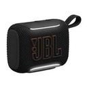 JBL Go 5 BT - Speaker - Black - bluetooth - Gran sonido en la palma de tu mano - Iluminación ambiental que mejora el estado de ánimo - Hasta 10 horas con Playtime Boost - A prueba de todo (polvo, agua y caídas) - Emparejamiento estéreo instantáneo AirTouch - Conéctate y disfruta con Auracast - Sonido puro con reproducción sin pérdidas - Hecho de plástico reciclado, sin PVC, además del embalaje de papel con certificación FSC
