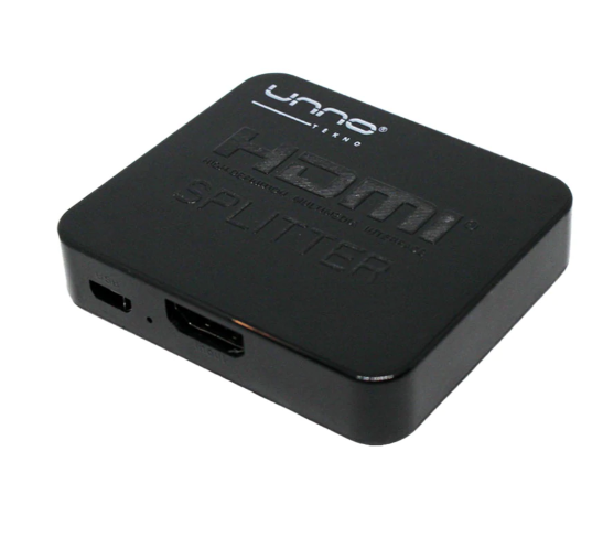 HB1204BK - UNNO SPLITTER HDMI 4K DE 2 PUERTOS HB1204BK